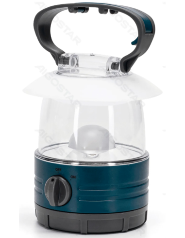 LAMPARA CAMPING AZUL 55LM 4 PILAS AA 0,9 W