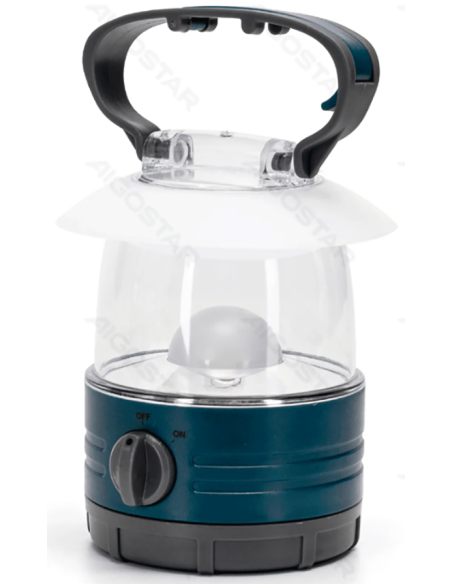LAMPARA CAMPING AZUL 55LM 4 PILAS AA 0,9 W