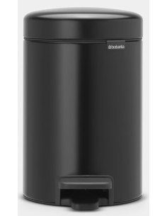 CUBO BAÑO PEDAL NEGRO MT NEWICON 3 L