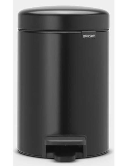 CUBO BAÑO PEDAL NEGRO MT NEWICON 3 L