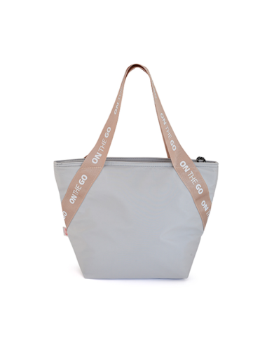 BOLSA PORTALIMENTOS GRIS 3,7 L