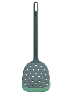 ESPATULA RANURADA COCINA SILICONA