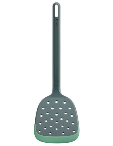 ESPATULA RANURADA COCINA SILICONA