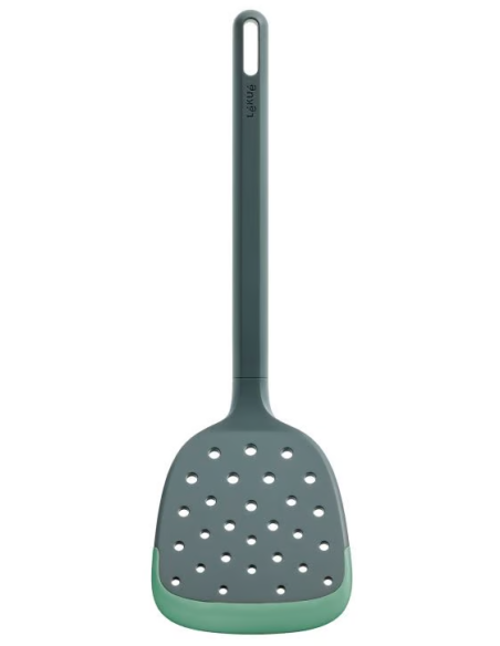 ESPATULA RANURADA COCINA SILICONA
