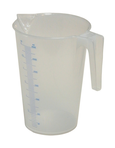 JARRA MEDIDORA POLIPROPILENO 3 L