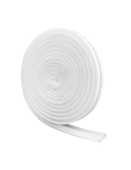 BURLETE SILICONA TRANSPARENTE 6MX9 MM