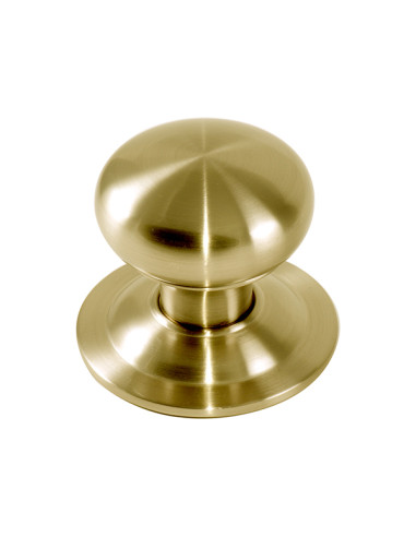 POMO PUERTA PAVONADO LISO 70X80 MM