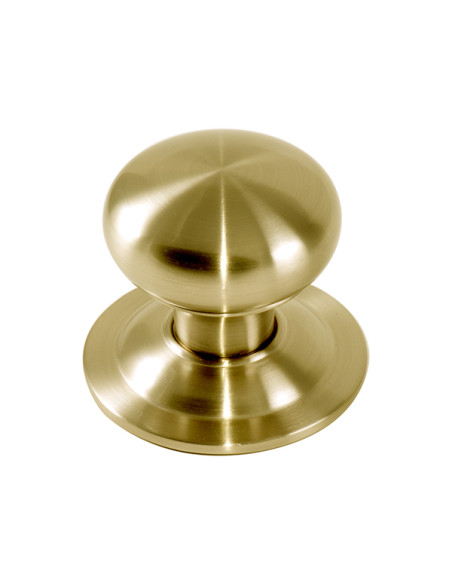 POMO PUERTA PAVONADO LISO 70X80 MM