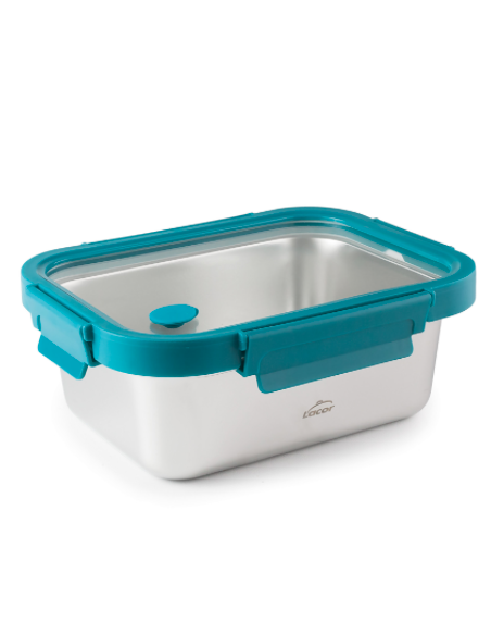 HERMETICO INOX T/CRISTAL ETERN RECTANG 480 ML