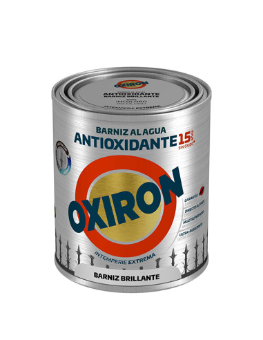 BARNIZ ANTIOX AL AGUA BRILLO 750 ML