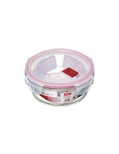 HERMETICO COOK&EAT VIDRIO REDONDO 0,6 L