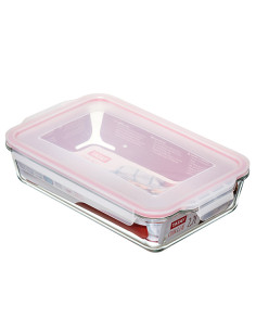 HERMETICO COOK&EAT VIDRIO RECTANGULAR 2,2 L