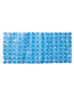 ALFOMBRA BAÑERA/DUCHA MARELIA AZUL 72X33 CM