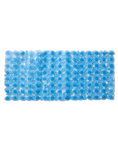 ALFOMBRA BAÑERA/DUCHA MARELIA AZUL 72X33 CM