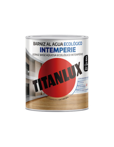 BARNIZ ECO INTEMPERIE AGUA SATIN 750 ML