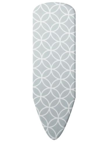 FUNDA PLANCHA MULETON CIRCULOS 130X48 CM