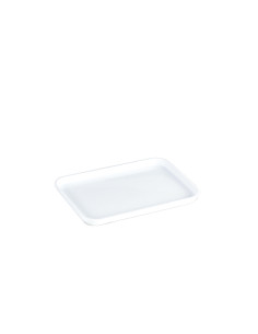 BANDEJA PROFESIONAL ABS PEQUEÑA BLANCA 33X22X3