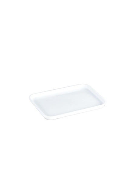 BANDEJA PROFESIONAL ABS PEQUEÑA BLANCA 33X22X3