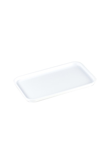 BANDEJA PROFESIONAL ABS MEDIANA BLANCA 42X26X3