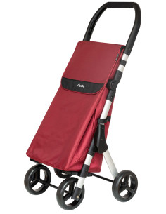 CARRO COMPRA 2+2 MUUVI UP GRANATE 46 L