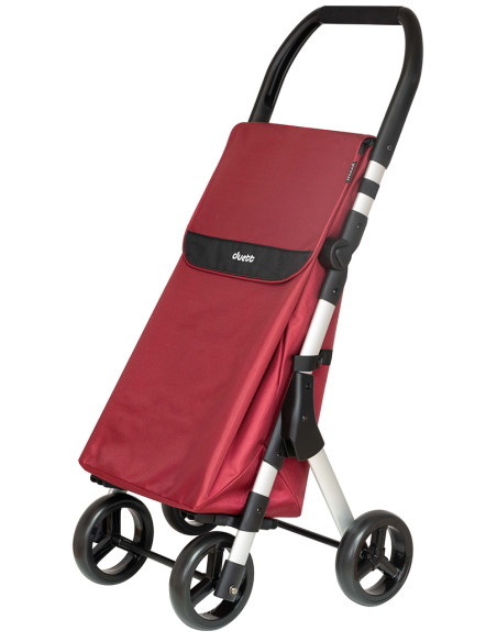 CARRO COMPRA 2+2 MUUVI UP GRANATE 46 L