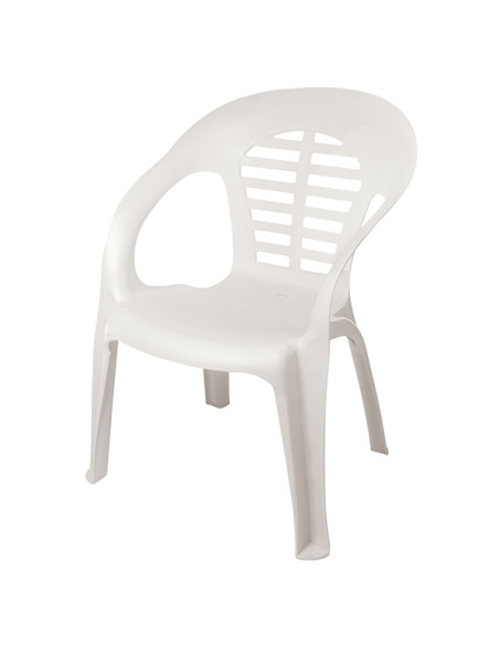 SILLON RESINA ALTO BLANCO