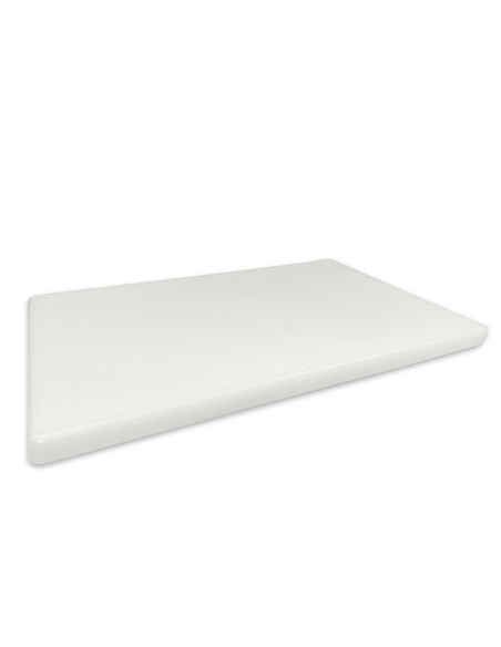 TABLA CORTAR PROFESIONAL PEAD BLANCA 40X30X2 CM