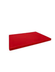 TABLA CORTAR PROFESIONAL PEAD ROJA 40X30X2 CM