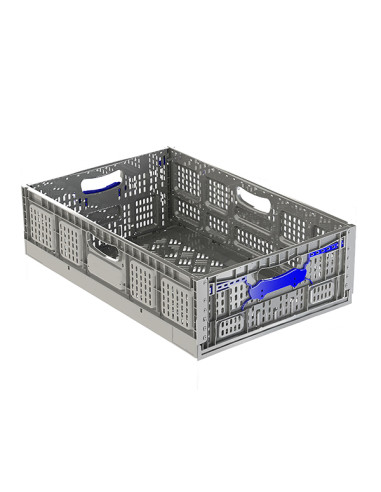 CAJA PLEGABLE NE 6417 GRIS 4 ASAS 60X40X17,3
