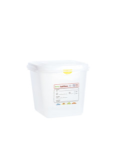 CONTENEDOR PROF GASTRONOX 1/6 H150 4 CLIPS COLOR 18X16X15