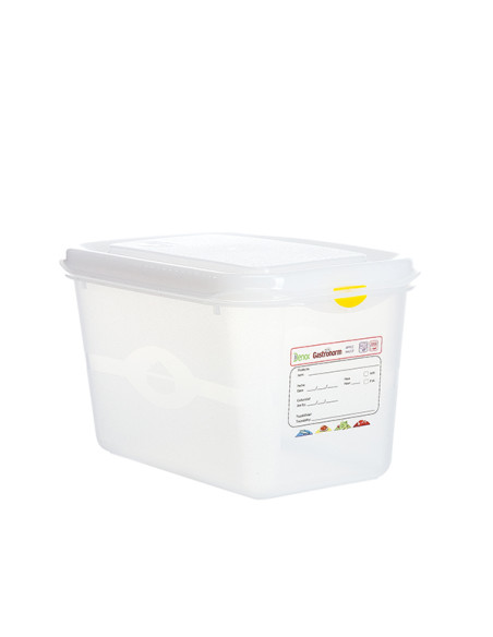 CONTENEDOR PROF GASTRONOX 1/4 H150 4 CLIPS COLOR 27X16X15