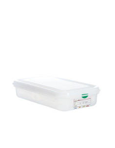 CONTENEDOR PROF GASTRONOX 1/3 H65 4 CLIPS COLOR 33X18X7