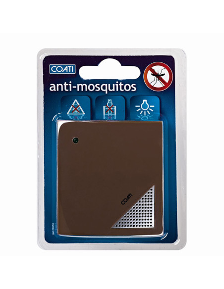 AHUYENTADOR MOSQUITOS GRIS ULTRASONIDOS 25 M2