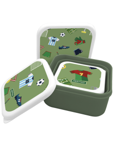 FIAMBRERA ALMUERZO INFANTIL FUTBOL SET-3