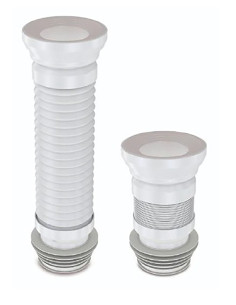 MANGUITO INODORO ELASTICO REFUERZO INOX 200-350MM