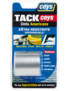 CINTA MULTIUSO AMERICANA GRIS 5 MX50 MM