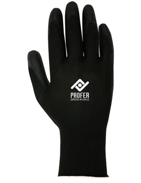 GUANTE DE NITRILO NEGRO/NEGRO B/6 T.9