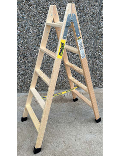 ESCALERA MADERA PLANO 5 PELDAÑOS 1,40 M