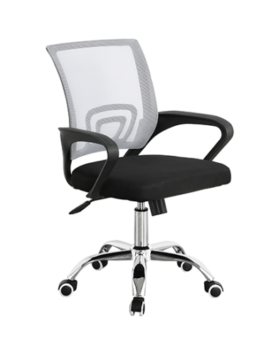 SILLA ESTUDIO MARTINA NEGRO/GRIS