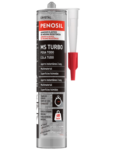 ADHESIVO MONTAJE MS TURBO CRISTAL 290 ML