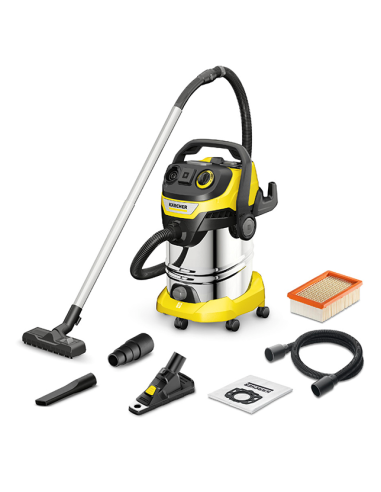 ASPIRADOR SECO LIQUIDO 30LT WD6 PS+DCC 1300 W