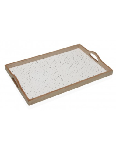 BANDEJA MADERA SPECKLE 45X30X5CM
