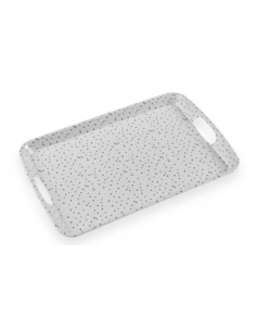 BANDEJA MELAMINA SPECKLE 42X27,4X3
