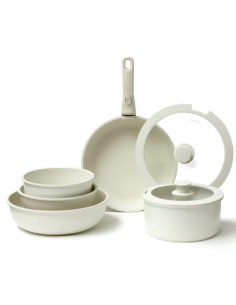 BATERIA COCINA WHITE 8 PZAS