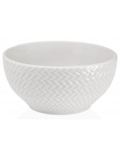 BOL PORCELANA RELIEVE PACK-6 15,5 CM