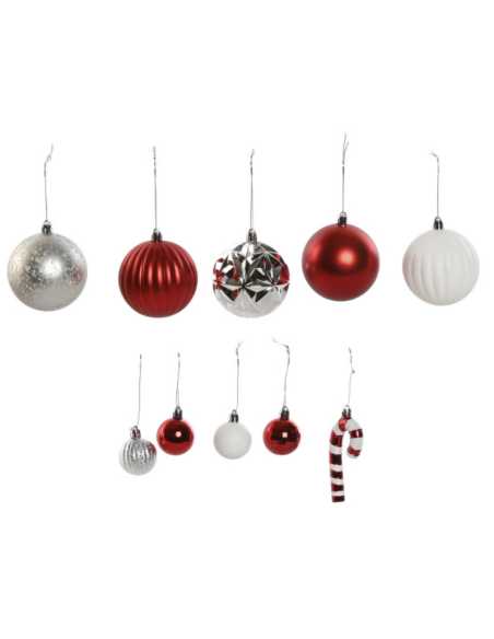 BOLAS DECORACION NAVIDAD 30 PZAS