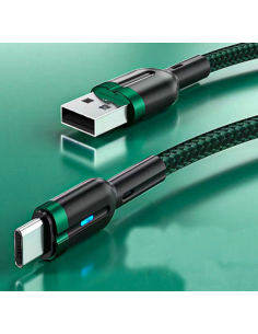 CABLE CONEXION CARGA RAPIDA TIPO USB-C 2A 1,2 M