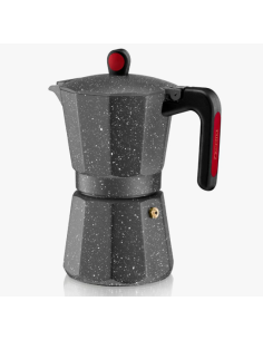 CAFETERA ALUMINIO INDUCCION ROCK 12 TZ