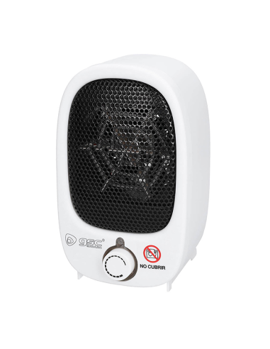 Mini calefactor Kasba 600 W con protección antivuelco – Comercial Arti