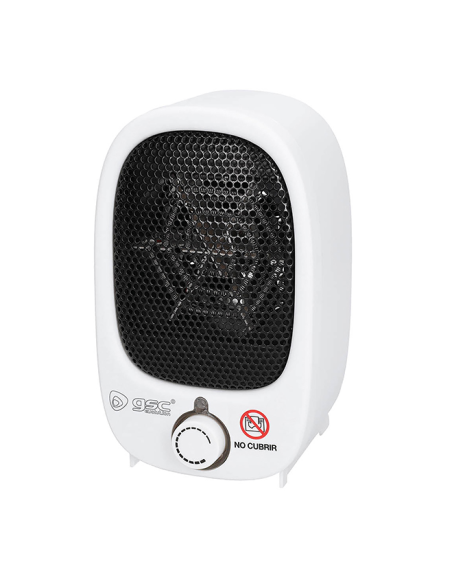 Mini calefactor Kasba 600 W con protección antivuelco – Comercial Arti